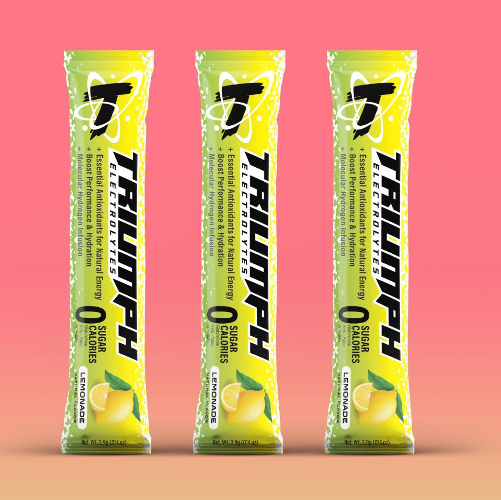 20 Count - Hydrogen Infused Electrolyte Powder - Lemonade